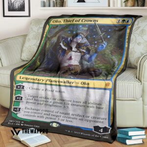 Magic The Gardening Oko Thief Of Crowns Blanket