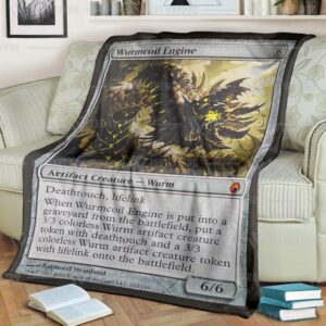 Magic The Gardening Wurmcoil Engine Blanket