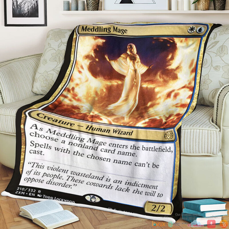 Magic The Gathering 2Xm 210 Meddling Mage Blanket Magic The Gathering 2Xm 210 Meddling Mage Blanket