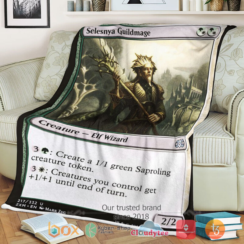Magic The Gathering 2Xm 217 Selesnya Guildmage Blanket Magic The Gathering 2Xm 217 Selesnya Guildmage Blanket