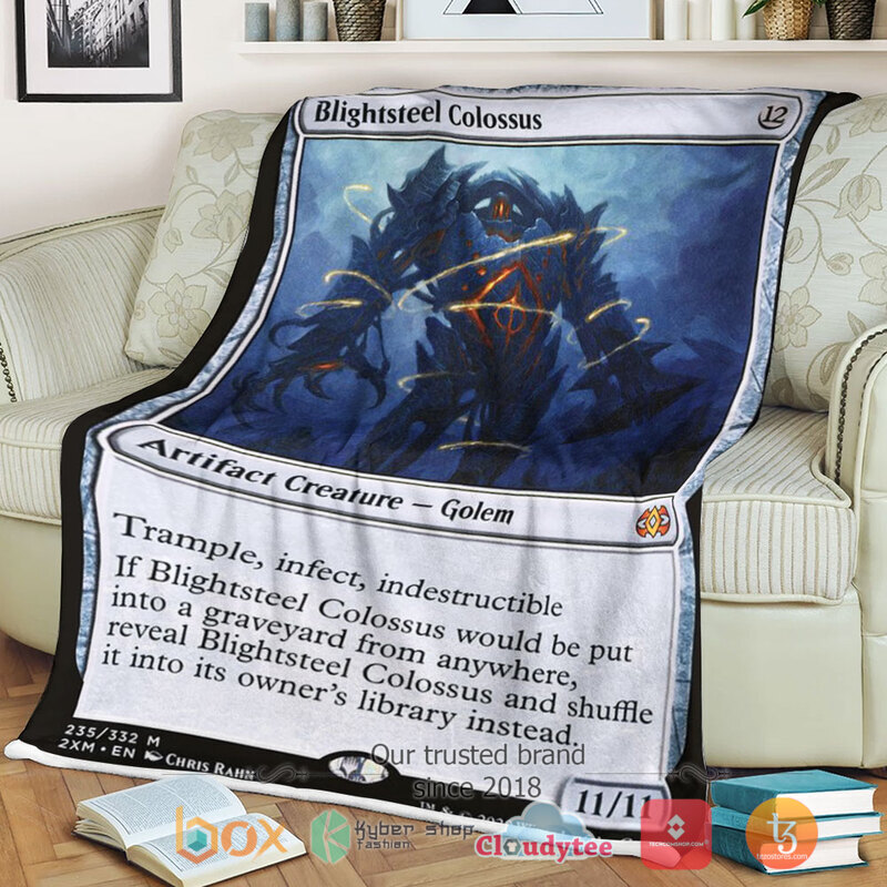 Magic The Gathering 2Xm 235 Blightsteel Colossus Blanket Magic The Gathering 2Xm 235 Blightsteel Colossus Blanket