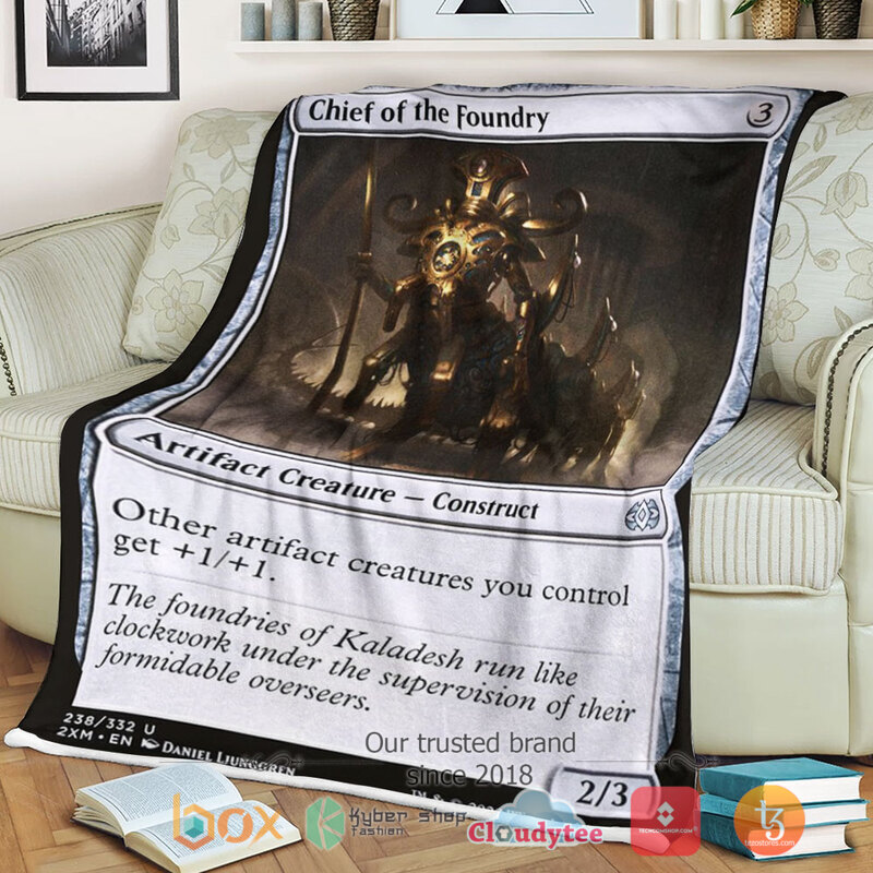 Magic The Gathering 2Xm 238 Chief Of The Foundry Blanket Magic The Gathering 2Xm 238 Chief Of The Foundry Blanket