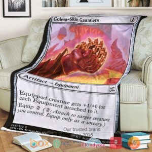 Magic The Gathering 2Xm 259 Golem Skin Gauntlets Blanket