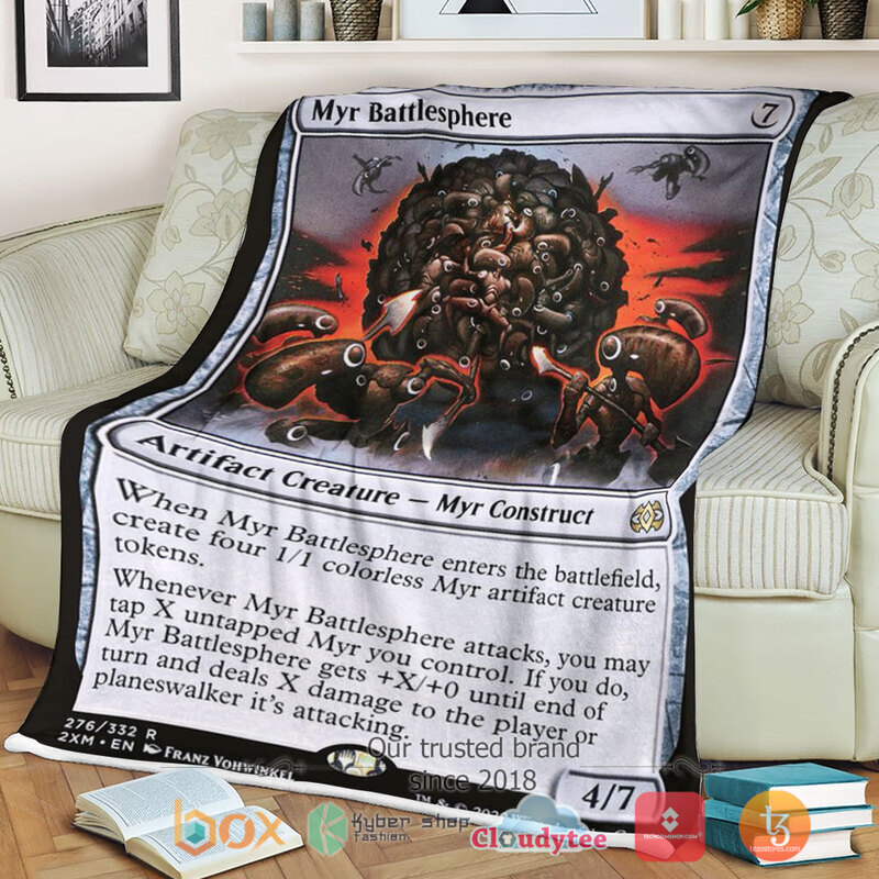 Magic The Gathering 2Xm 276 Myr Battlesphere Blanket Magic The Gathering 2Xm 276 Myr Battlesphere Blanket