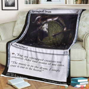 Magic The Gathering 2Xm 291 Springleaf Drum Blanket
