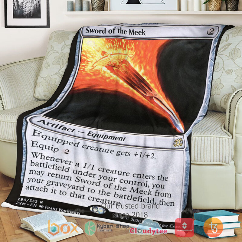 Magic The Gathering 2Xm 299 Sword Of The Meek Blanket Magic The Gathering 2Xm 299 Sword Of The Meek Blanket