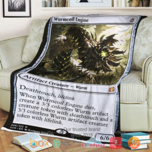 Magic The Gathering 2Xm 308 Wurmcoil Engine Blanket