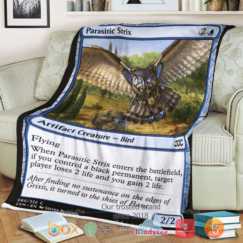 Magic The Gathering 2Xm 60 Parasitic Strix Blanket Magic The Gathering 2Xm 60 Parasitic Strix Blanket
