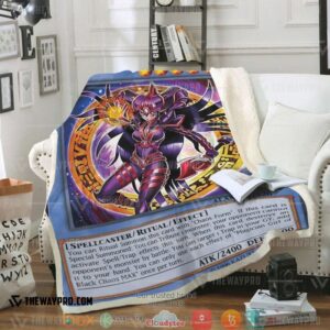 Magician Girl Of Black Chaos Max Soft Blanket 4