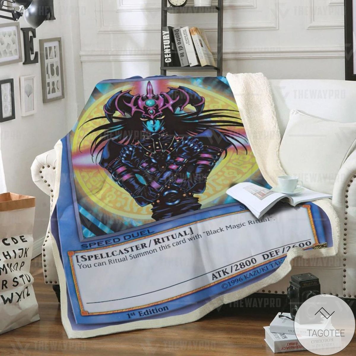 Magician Of Black Chaos Custom Blanket Magician Of Black Chaos Custom Blanket