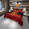 Manchester United Fc Football Club 1 Duvet Cover and Pillowcase Set Bedding Set 698 scaled 1