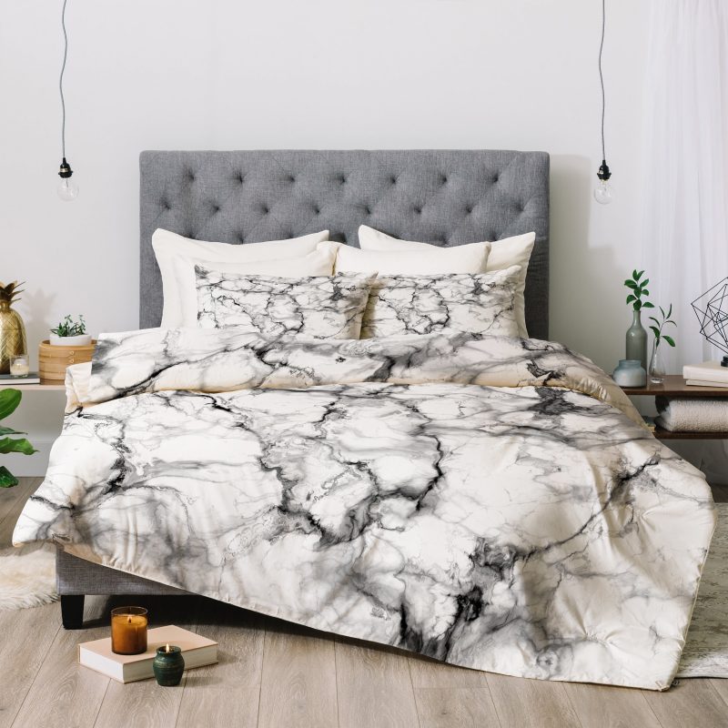 Marble 3 Duvet Cover and Pillowcase Set Bedding Set Marble 3 Duvet Cover and Pillowcase Set Bedding Set