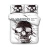 Mariners Skull Duvet Cover and Pillowcase Set Bedding Set scaled 1