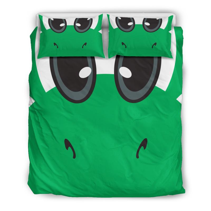 Mario Green Duvet Cover and Pillowcase Set Bedding Set Mario Green Duvet Cover and Pillowcase Set Bedding Set