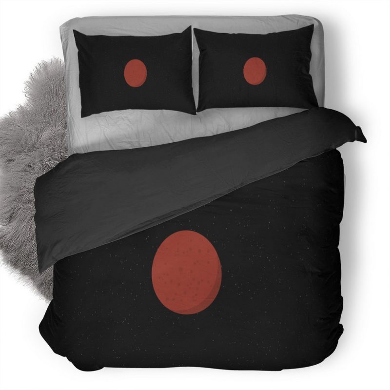 Mars Minimal Art 67 Duvet Cover and Pillowcase Set Bedding Set Mars Minimal Art 67 Duvet Cover and Pillowcase Set Bedding Set