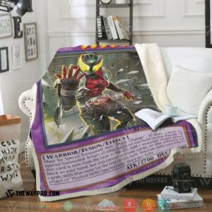Masked Hero Spectercrow Soft Blanket 4