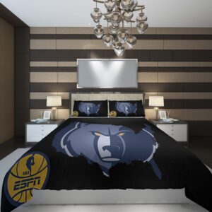 Memphis Grizzlies 88 NBA Basketball ize Duvet Cover and Pillowcase Set Bedding Set scaled 1