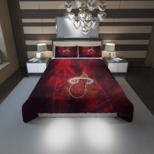 Miami Heat Hd Duvet Cover and Pillowcase Set Bedding Set 1192 scaled 1