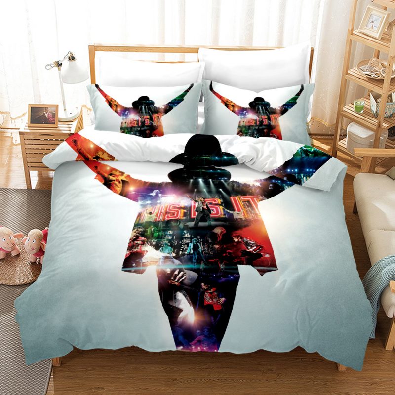 Michael Jackson 1 Duvet Cover and Pillowcase Set Bedding Set Michael Jackson 1 Duvet Cover and Pillowcase Set Bedding Set