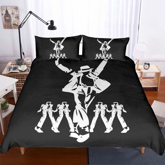 Michael Jackson 2216 Duvet Cover and Pillowcase Set Bedding Set Michael Jackson 2216 Duvet Cover and Pillowcase Set Bedding Set