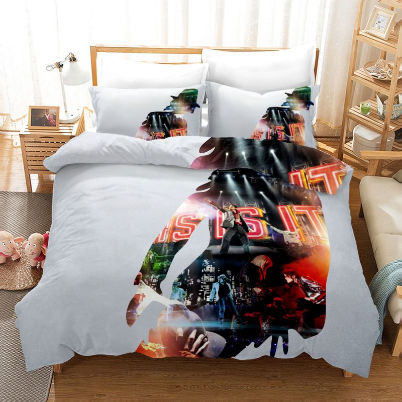 Michael Jackson Duvet Cover and Pillowcase Set Bedding Set 839 Michael Jackson Duvet Cover and Pillowcase Set Bedding Set 839