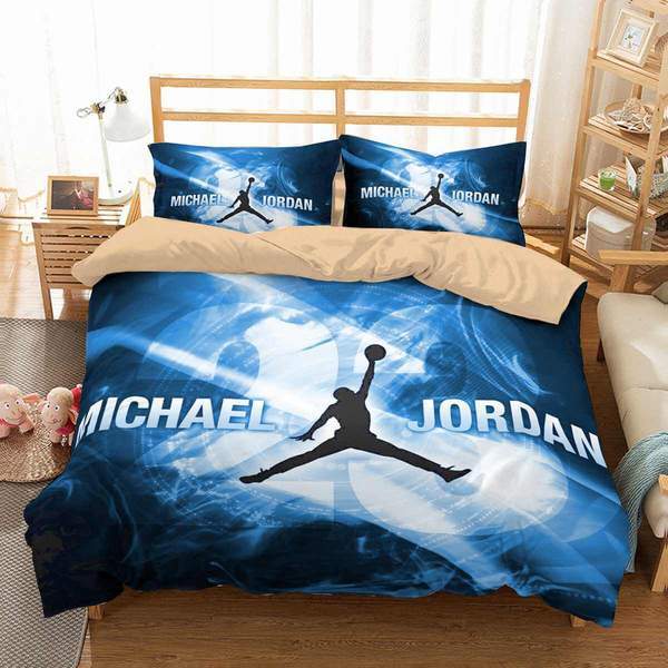 Michael Jordan 3 Duvet Cover and Pillowcase Set Bedding Set Michael Jordan 3 Duvet Cover and Pillowcase Set Bedding Set