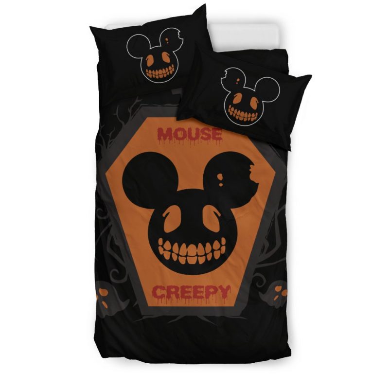 Mickey Creepy Duvet Cover and Pillowcase Set Bedding Set 927 Mickey Creepy Duvet Cover and Pillowcase Set Bedding Set 927