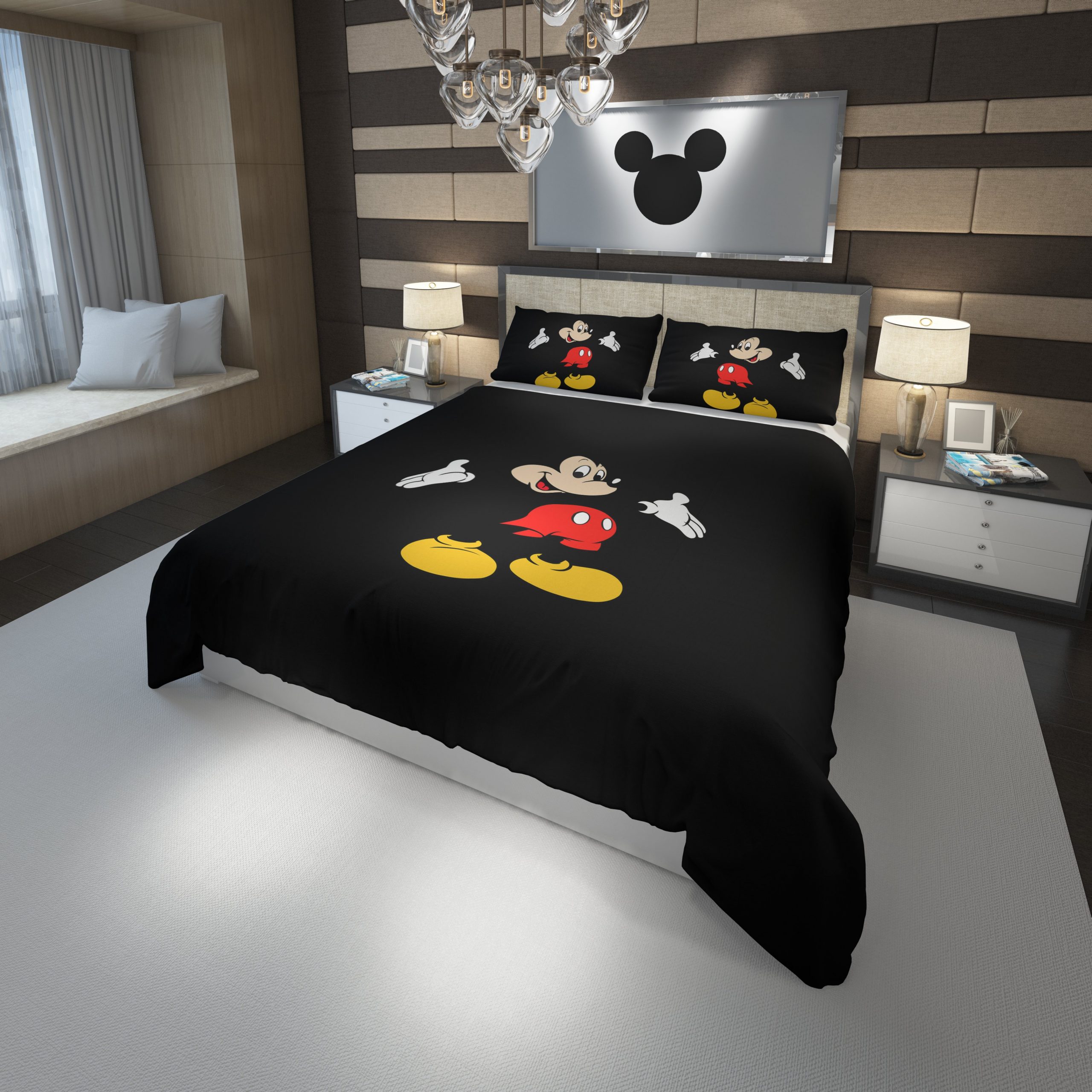 Mickey Duvet Cover and Pillowcase Set Bedding Set scaled 1 Mickey Duvet Cover and Pillowcase Set Bedding Set scaled 1