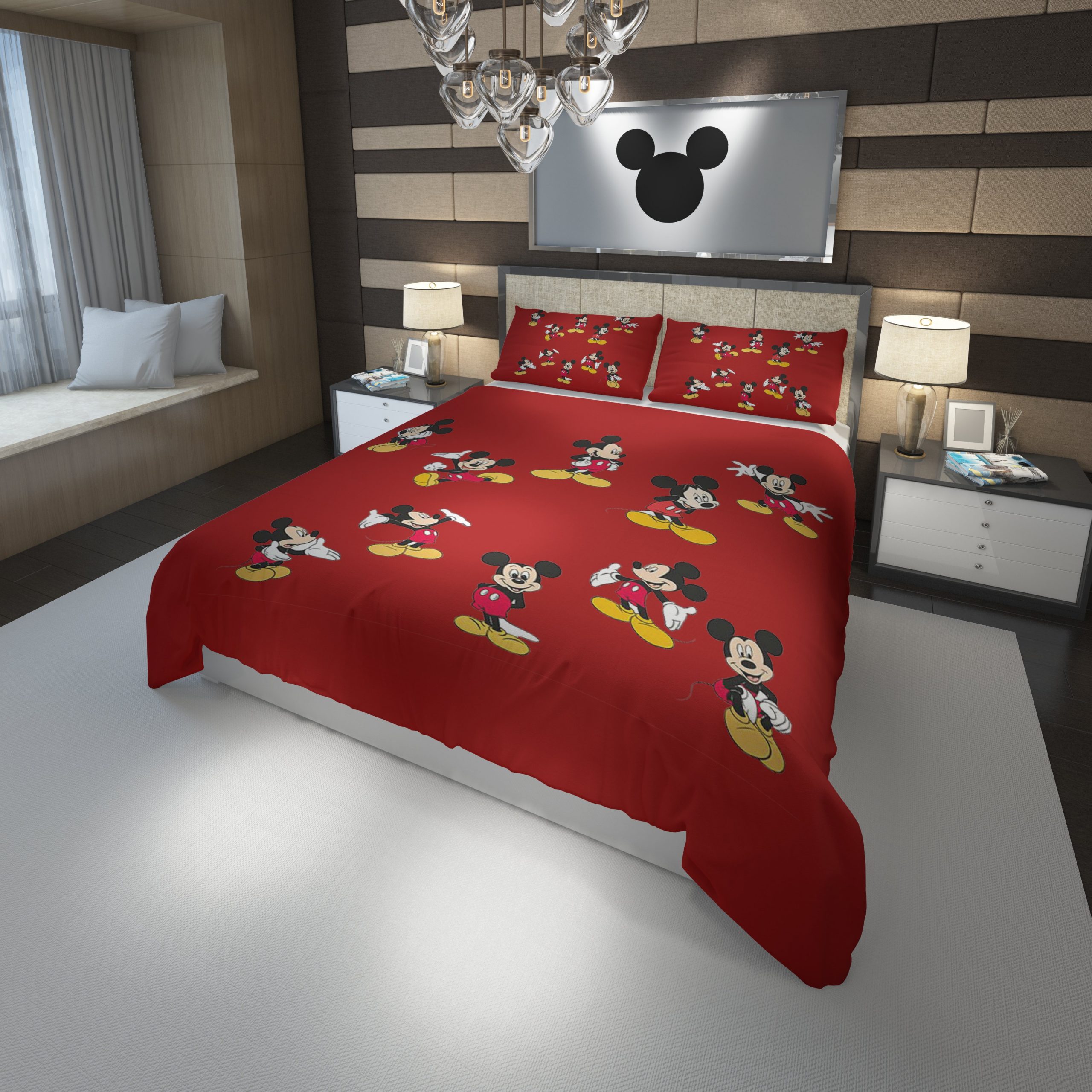 Mickey Mouse Duvet Cover and Pillowcase Set Bedding Set 685 scaled 1 Mickey Mouse Duvet Cover and Pillowcase Set Bedding Set 685 scaled 1