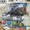 Mighty Morphin Power Rangers Mastodon Dinozord Custom Soft Blanket