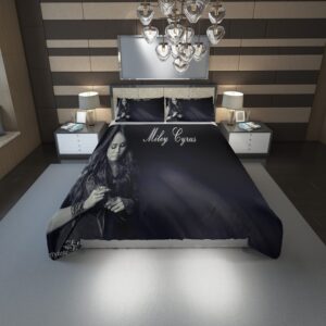 Miley Cyrus Hd Duvet Cover and Pillowcase Set Bedding Set 1198 scaled 1