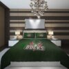 Milwaukee Bucks4 NBA Basketball ize Duvet Cover and Pillowcase Set Bedding Set scaled 1
