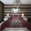 Milwaukee Bucks5 NBA Basketball ize Duvet Cover and Pillowcase Set Bedding Set scaled 1