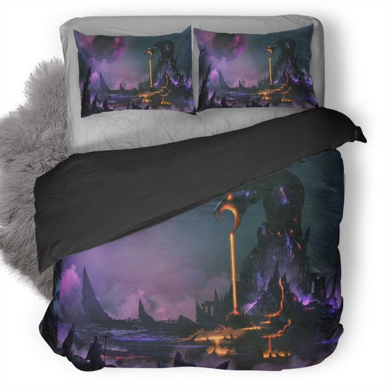 Monster Lava 4O Duvet Cover and Pillowcase Set Bedding Set Monster Lava 4O Duvet Cover and Pillowcase Set Bedding Set