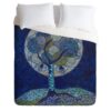 Moon In Bloom Duvet Cover and Pillowcase Set Bedding Set