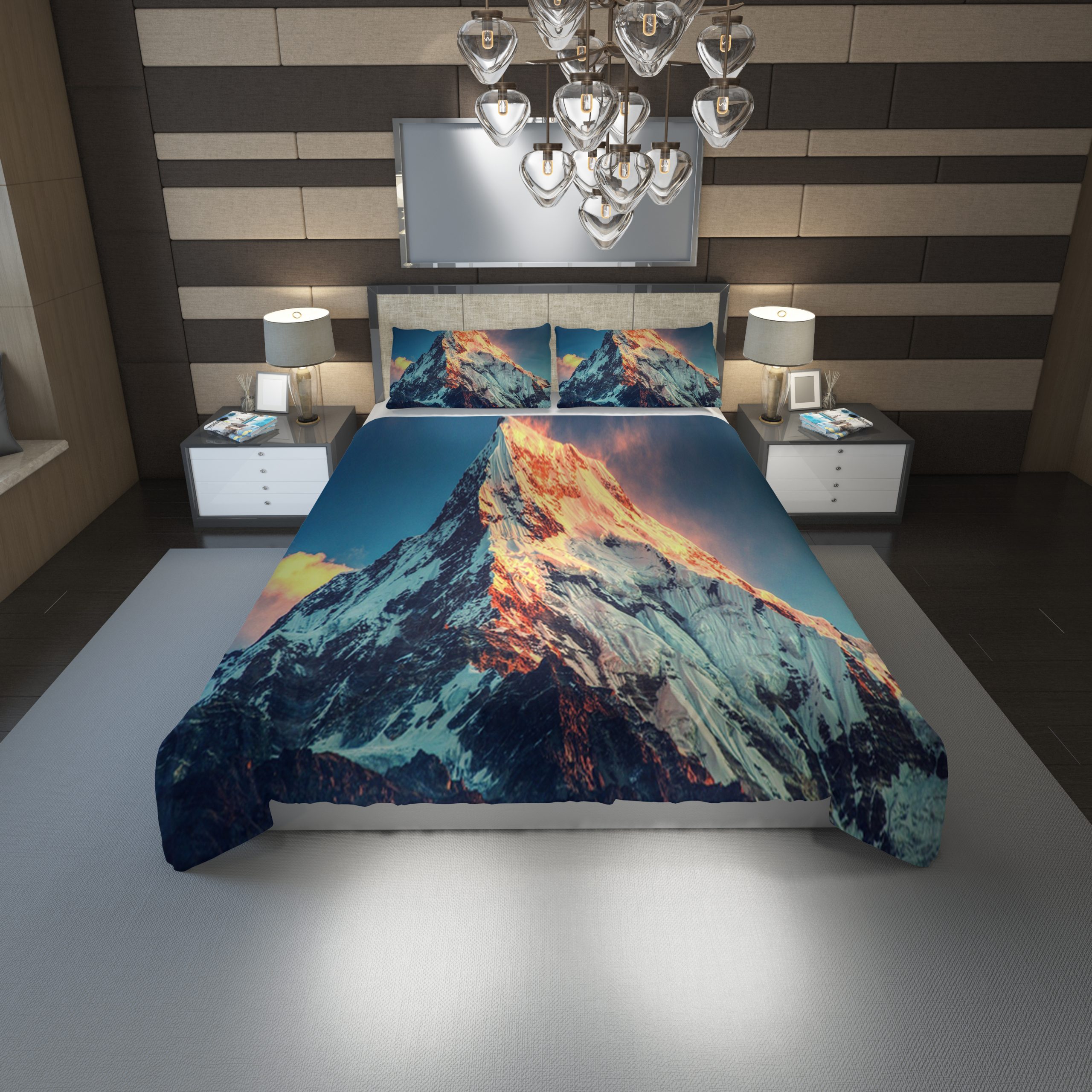 Mount Everest Wallpaper Duvet Cover and Pillowcase Set Bedding Set 1158 scaled 1 Mount Everest Wallpaper Duvet Cover and Pillowcase Set Bedding Set 1158 scaled 1