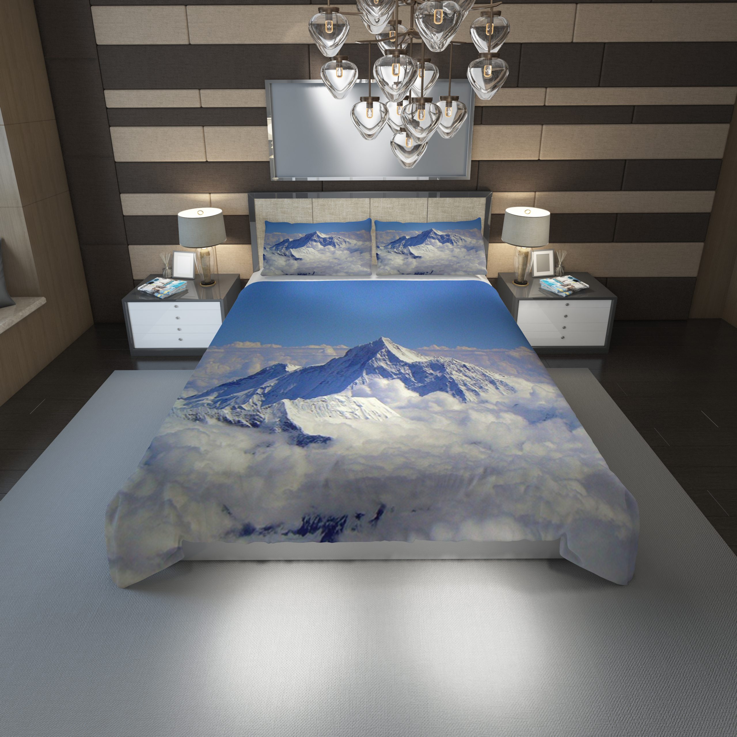 Mount Everest Wallpaper Duvet Cover and Pillowcase Set Bedding Set 1160 scaled 1 Mount Everest Wallpaper Duvet Cover and Pillowcase Set Bedding Set 1160 scaled 1