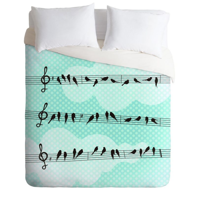 Musical Nature Duvet Cover and Pillowcase Set Bedding Set Musical Nature Duvet Cover and Pillowcase Set Bedding Set