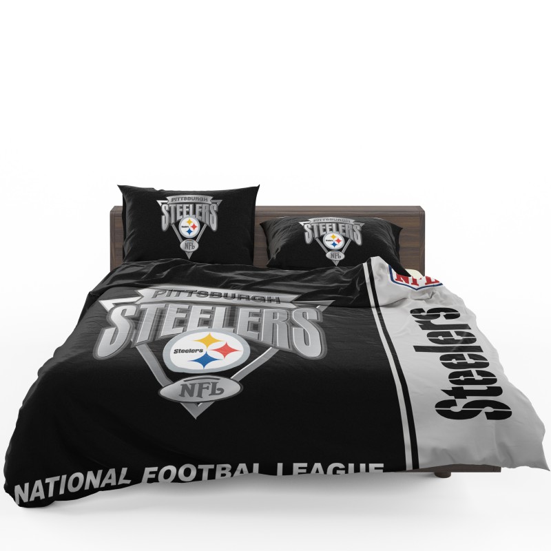 NFL Pittsburgh Steelers Duvet Cover and Pillowcase Set Bedding Set NFL Pittsburgh Steelers Duvet Cover and Pillowcase Set Bedding Set