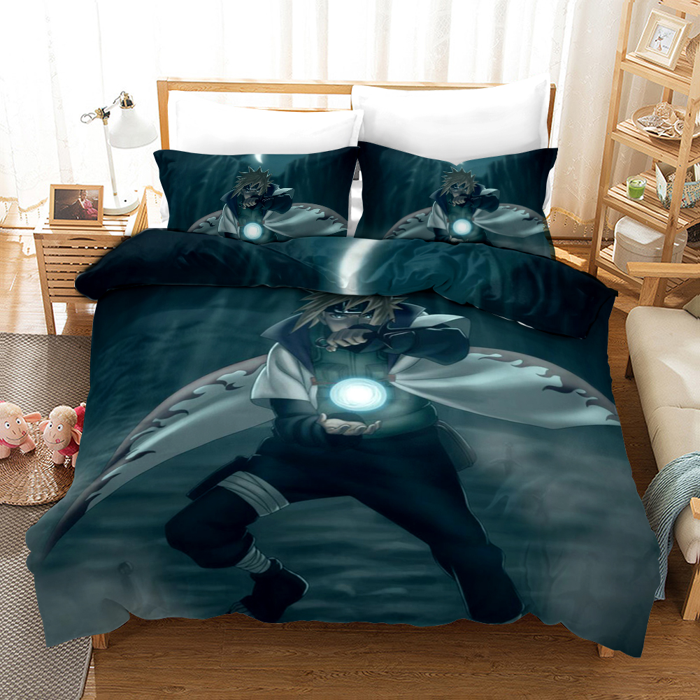 Namikaze Minato Duvet Cover and Pillowcase Set Bedding Set Namikaze Minato Duvet Cover and Pillowcase Set Bedding Set