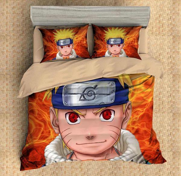 Naruto Duvet Cover and Pillowcase Set Bedding Set 535 Naruto Duvet Cover and Pillowcase Set Bedding Set 535