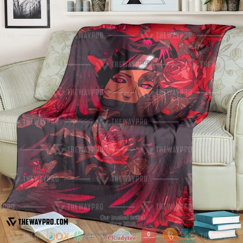 Naruto Shippuden Itachi Uchiha Seamless Soft Blanket Naruto Shippuden Itachi Uchiha Seamless Soft Blanket