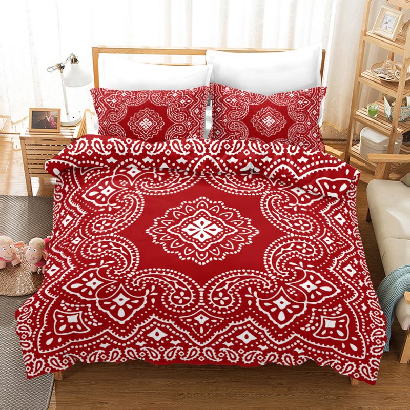 National Style 1 Duvet Cover and Pillowcase Set Bedding Set National Style 1 Duvet Cover and Pillowcase Set Bedding Set