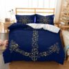 Natural Scenery ShipS Anchor Printed s Christmas Duvet Cover and Pillowcase Set Bedding Set