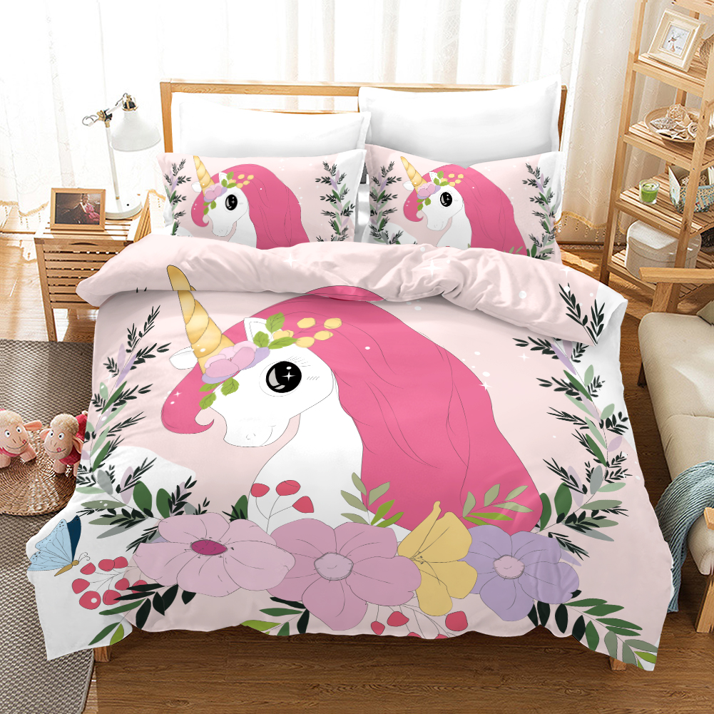New Unicorn 6 Duvet Cover and Pillowcase Set Bedding Set New Unicorn 6 Duvet Cover and Pillowcase Set Bedding Set