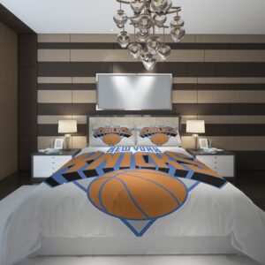 New York Knicks 1 NBA Basketball ize Duvet Cover and Pillowcase Set Bedding Set scaled 1
