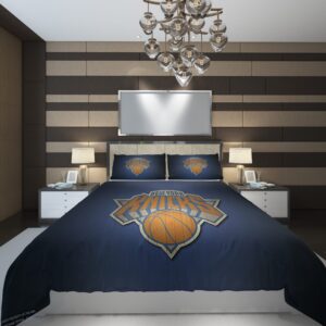 New York Knicks NBA Basketball ize Duvet Cover and Pillowcase Set Bedding Set scaled 1