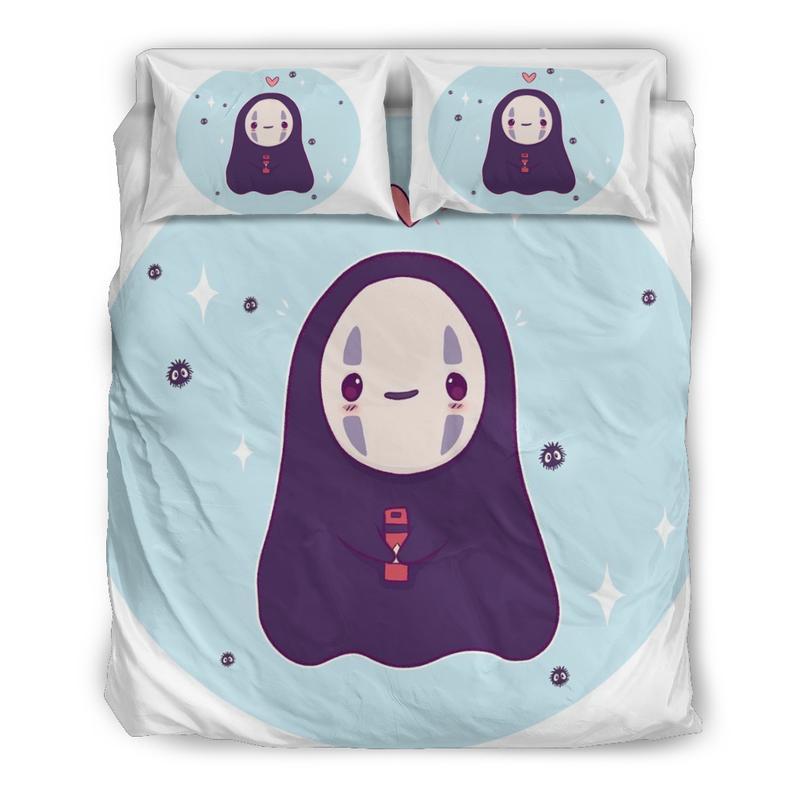 No Face Duvet Cover and Pillowcase Set Bedding Set No Face Duvet Cover and Pillowcase Set Bedding Set