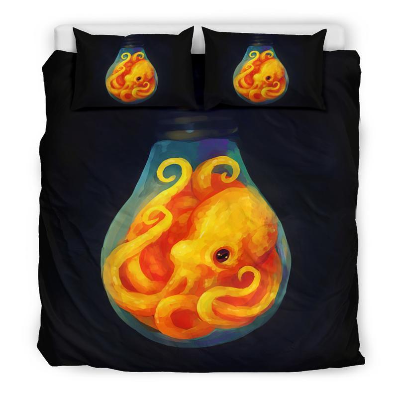 Octopus Duvet Cover and Pillowcase Set Bedding Set Octopus Duvet Cover and Pillowcase Set Bedding Set