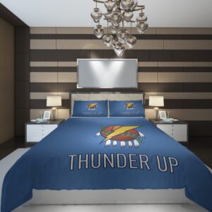 Oklahoma City Thunder 2 NBA Basketball ize Duvet Cover and Pillowcase Set Bedding Set 1090 scaled 1